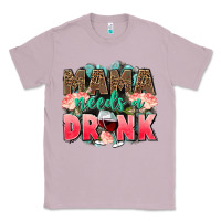 Lilac Mama needs a drink mothers day Classic Tee - CowGirlArtShop