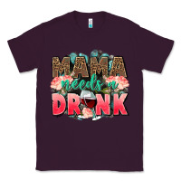 Plum Mama needs a drink mothers day Classic Tee - CowGirlArtShop
