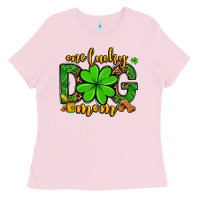 One Lucky Dog Mom St. Patrick's Ladies Tee | Teevron