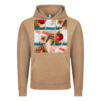 Vintage Coffee Best Teacher Seamless Pattern Vintage Hoodie - BundleAndBundleShop