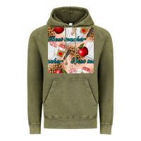 Best Teacher Seamless Pattern Vintage Hoodie | Teevron