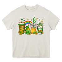 Cream st patricks day coffee Heavy Core Tee - Jasminsmagicworld