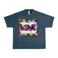 Midnight Navy Western Love LGBTQ Tumbler Urban Heavy Tee - BundleAndBundleShop