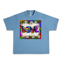 Pebble Blue Western Love LGBTQ Tumbler Urban Heavy Tee - BundleAndBundleShop