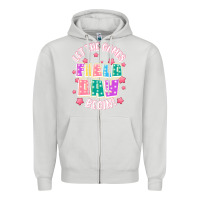 Dove Grey field day let the games begin Zipper Hoodie - JahusDesignShop
