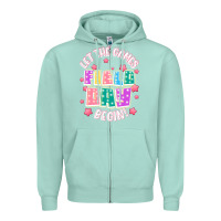 Seafoam field day let the games begin Zipper Hoodie - JahusDesignShop