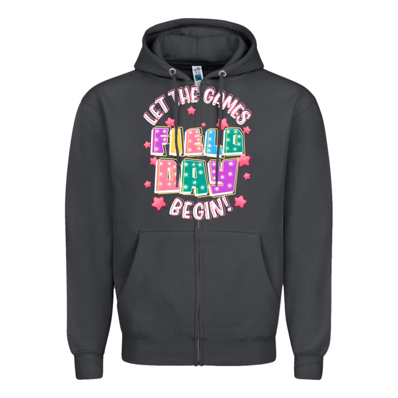 Field Day Let The Games Begin Zipper Hoodie by JahusDesignShop | Teevron