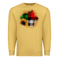Antique Gold sunflower christmas patch3 Premium Sweatshirt - JahusDesignShop