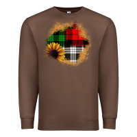 Chestnut sunflower christmas patch3 Premium Sweatshirt - JahusDesignShop