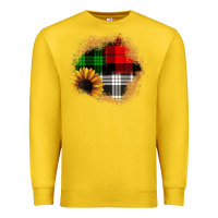 Lemon sunflower christmas patch3 Premium Sweatshirt - JahusDesignShop