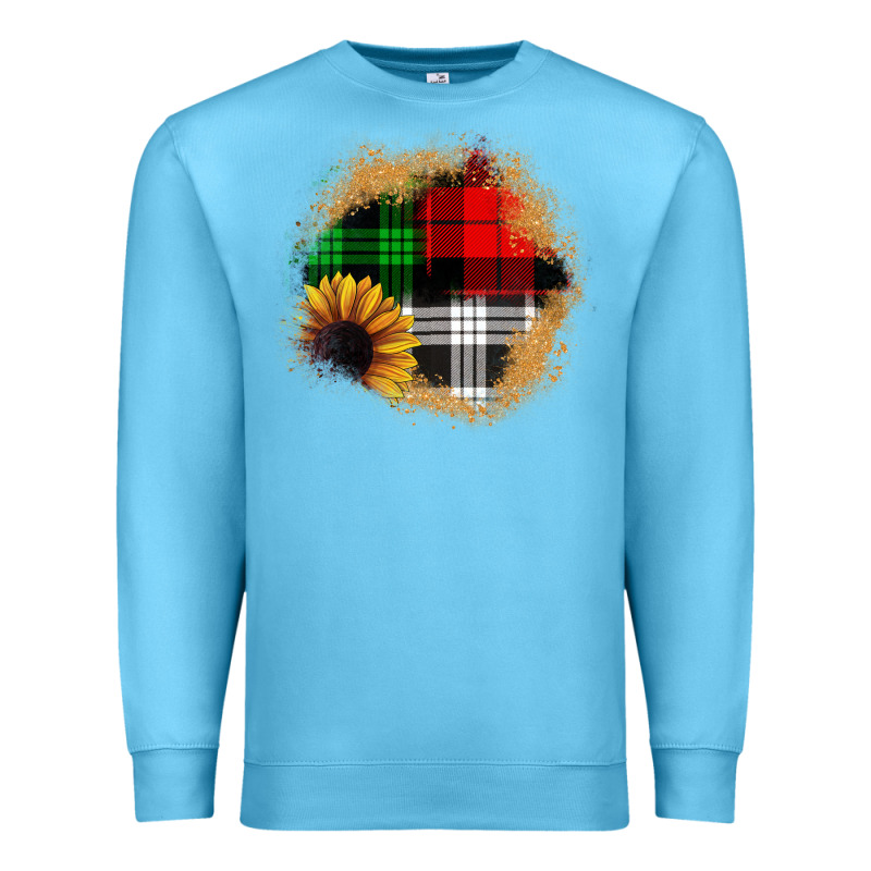 Sunflower Christmas Patch3 Premium Sweatshirt by JahusDesignShop | Teevron