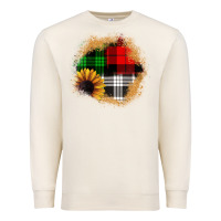 Sandshell sunflower christmas patch3 Premium Sweatshirt - JahusDesignShop