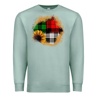 Seafoam sunflower christmas patch3 Premium Sweatshirt - JahusDesignShop