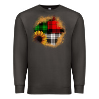 Smoke sunflower christmas patch3 Premium Sweatshirt - JahusDesignShop