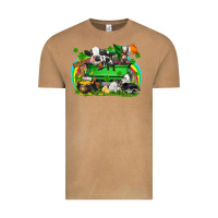 Vintage Camel St. Patrick's Day farm animal truck Vintage Tee - FaDigitalArtStudio