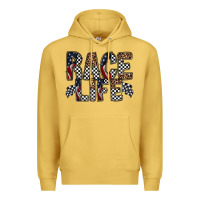 Antique Gold race life Premium Hoodie - RacoonDesign