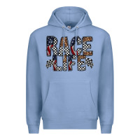 Colony Blue race life Premium Hoodie - RacoonDesign