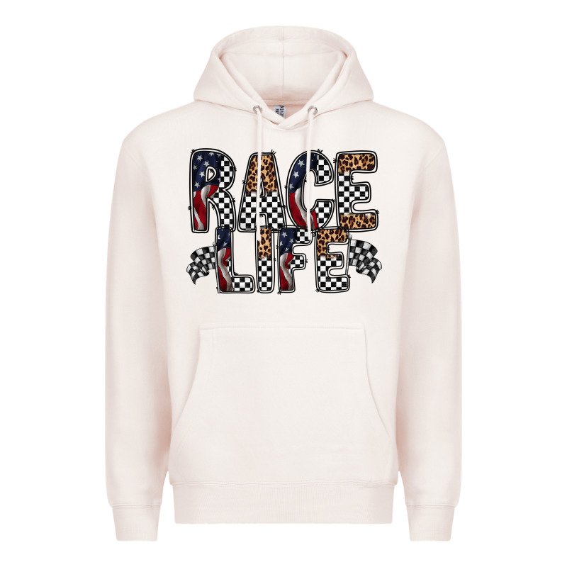 Race Life Premium Hoodie by RacoonDesign | Teevron