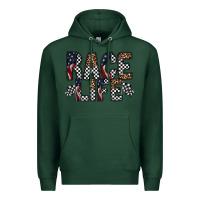 Sports Green race life Premium Hoodie - RacoonDesign