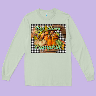Hey There Pumpkin Mouse Pad Long Sleeve Tee Designed By Bundleandbundleshop