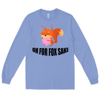 Colony Blue Oh, For Fox Sake Long Sleeve Tee - Bettercallsaul