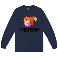 Navy Oh, For Fox Sake Long Sleeve Tee - Bettercallsaul