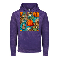 Cloud Purple pumpkin and butterfly seamless pattern Vintage Hoodie - BundleAndBundleShop