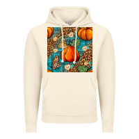 Vintage Artic pumpkin and butterfly seamless pattern Vintage Hoodie - BundleAndBundleShop