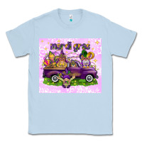 Dusty Blue Mardi Gras with gnomies tumbler Classic Tee - HowdyJamesFarm