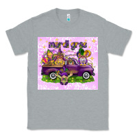 Heather Grey Mardi Gras with gnomies tumbler Classic Tee - HowdyJamesFarm