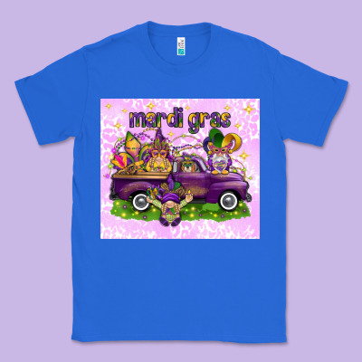 Mardi Gras With Gnomies Tumbler Classic Tee Designed By Howdyjamesfarm