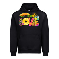 Black love pineapple Urban Hoodie - RanaPortraitStore