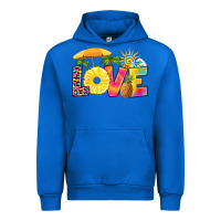 Cobalt love pineapple Urban Hoodie - RanaPortraitStore