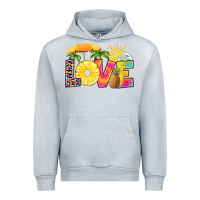 Heather Grey love pineapple Urban Hoodie - RanaPortraitStore