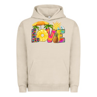 Pigment French Oak love pineapple Urban Hoodie - RanaPortraitStore