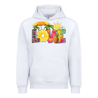 White love pineapple Urban Hoodie - RanaPortraitStore