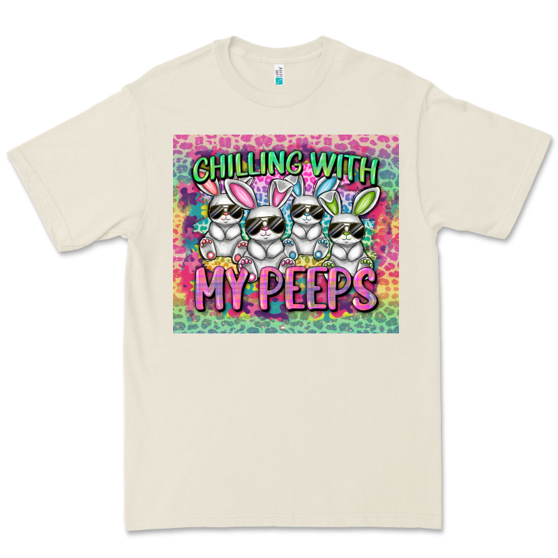 Easter Day Chilling With My Peeps Premium Tee by CowGirlArtShop | Teevron