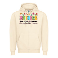 Sandshell mothers are like flowers Zipper Hoodie - JahusDesignShop