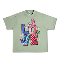 Oil Green easter love Urban Heavy Tee - FaDigitalArtStudio