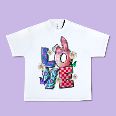 Easter Love Urban Heavy Tee Designed By Fadigitalartstudio