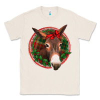 Natural Christmas donkey with bandana Classic Tee - Jasminsmagicworld