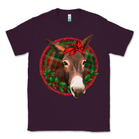 Plum Christmas donkey with bandana Classic Tee - Jasminsmagicworld