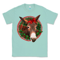 Seafoam Christmas donkey with bandana Classic Tee - Jasminsmagicworld