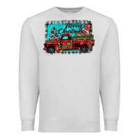 Dove Grey truck merry christmas Premium Sweatshirt - JahusDesignShop