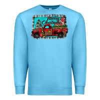 Ocean Blue truck merry christmas Premium Sweatshirt - JahusDesignShop