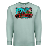 Seafoam truck merry christmas Premium Sweatshirt - JahusDesignShop