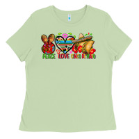 Matcha Peace love cinco de mayo Ladies Tee - FaDigitalArtStudio