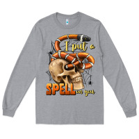 Heather Grey i put a spell on you Long Sleeve Tee - BundleAndBundleShop