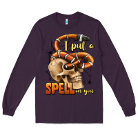 Plum i put a spell on you Long Sleeve Tee - BundleAndBundleShop