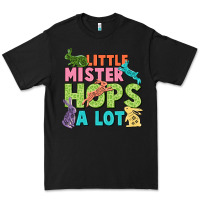Black Little mister hops a lot Easter Day Premium Tee - CowGirlArtShop